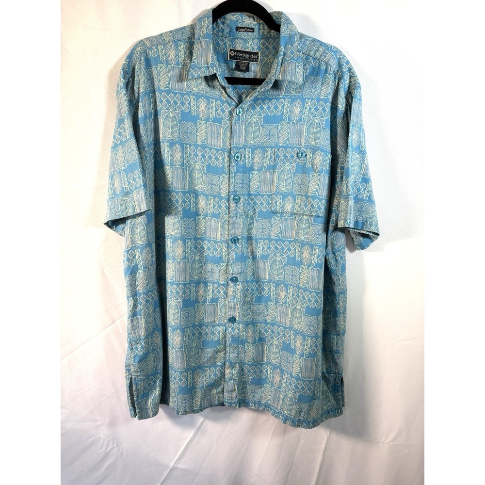 Weekender‎ shirt size XL hawaiian tropical short sleeves button up